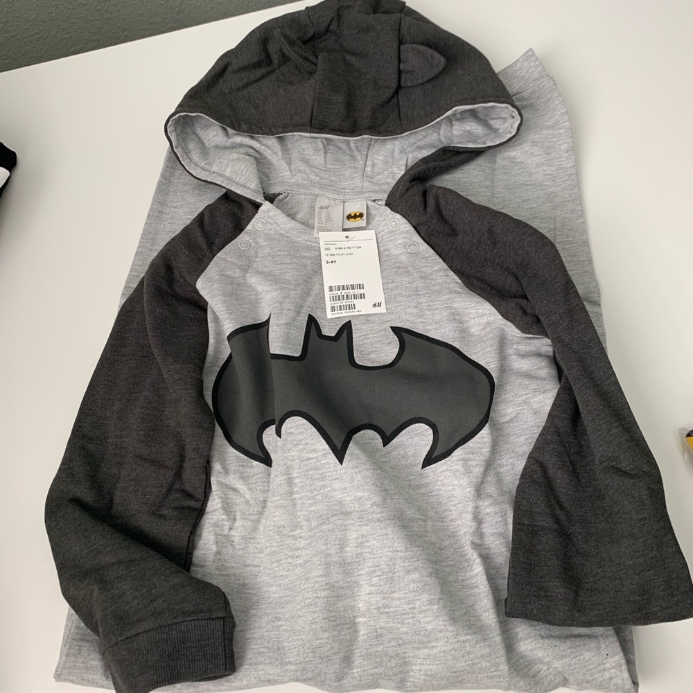 Batman hooded onesie